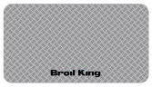 Коврик под гриль Broil King резиновый серебристый