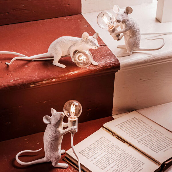 Seletti Настольная лампа Mouse Lamp Standing USB