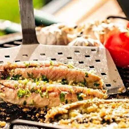 Набор инструментов для гриля Big Green Egg: лопатки и кисточка