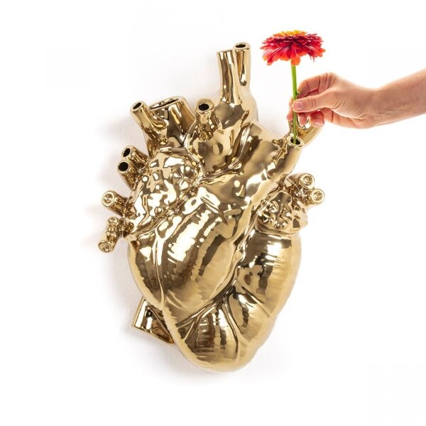 Seletti Ваза Love in Bloom Gold Gaint