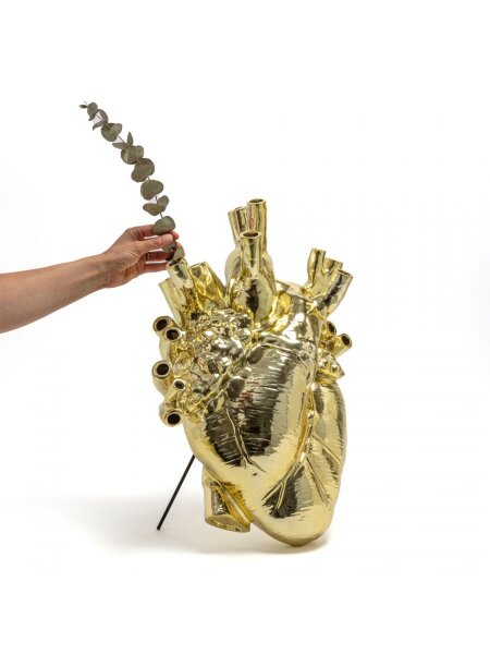 Seletti Ваза Love in Bloom Gold Gaint