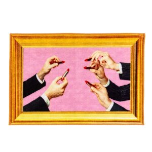 Seletti Коврик Lipstick Pink