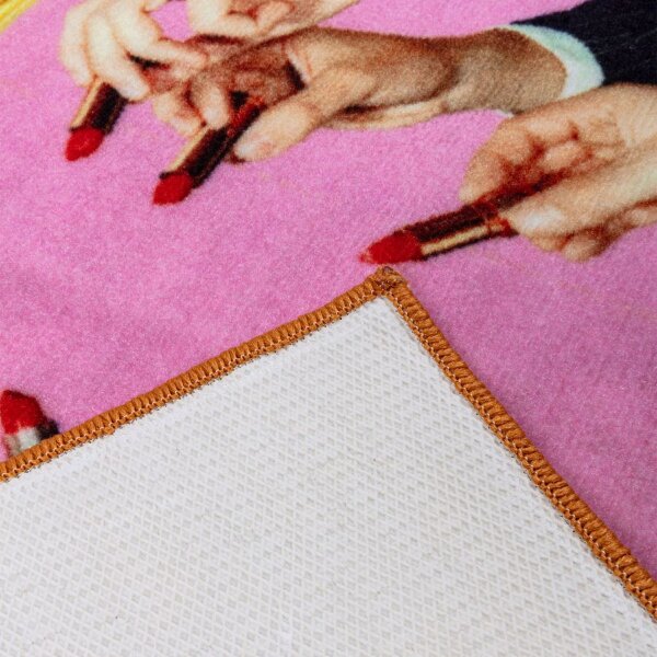 Seletti Коврик Lipstick Pink