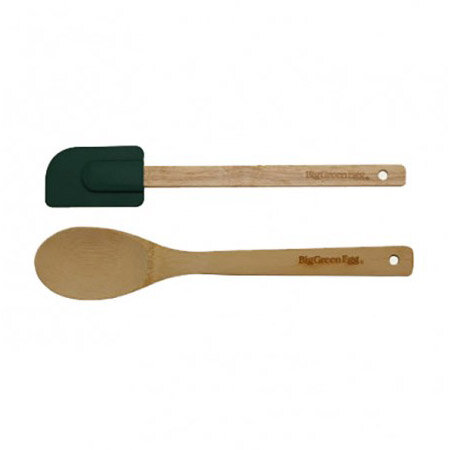 Набор инструментов Big Green Egg: кисточка и лопатка на силиконовом коврике