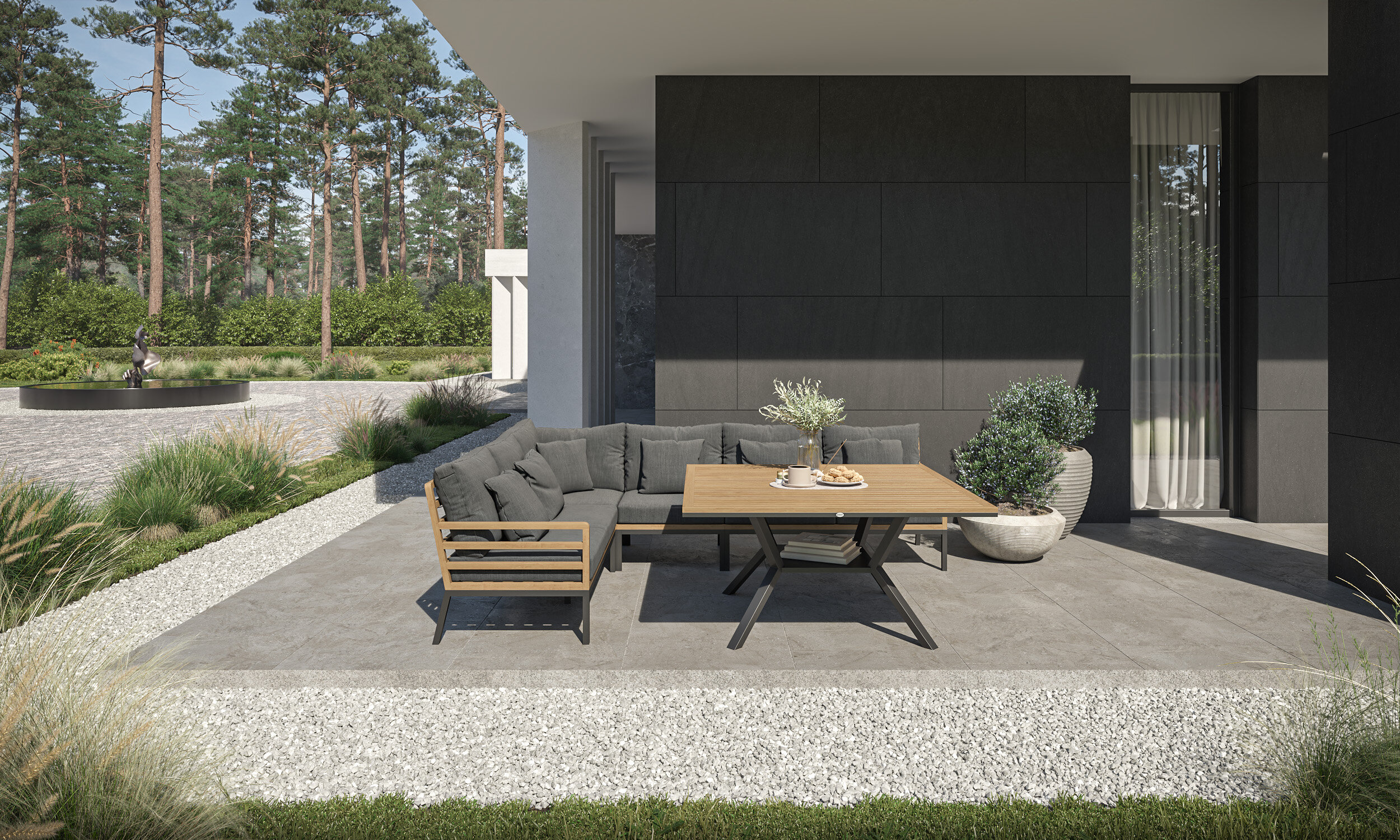 Лаунж зоны Gardenini Premium PatioCalma ML