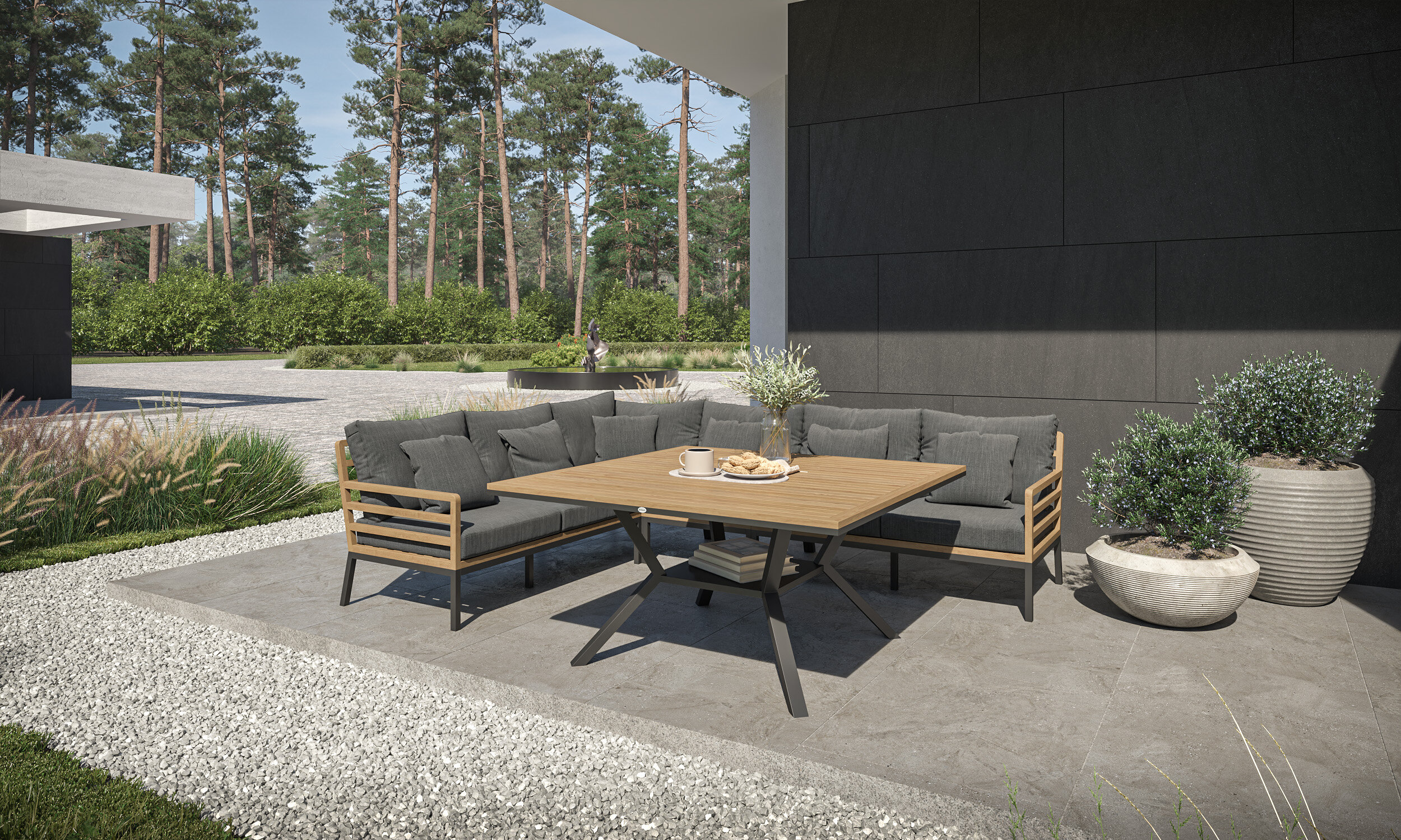 Лаунж зоны Gardenini Premium PatioCalma ML
