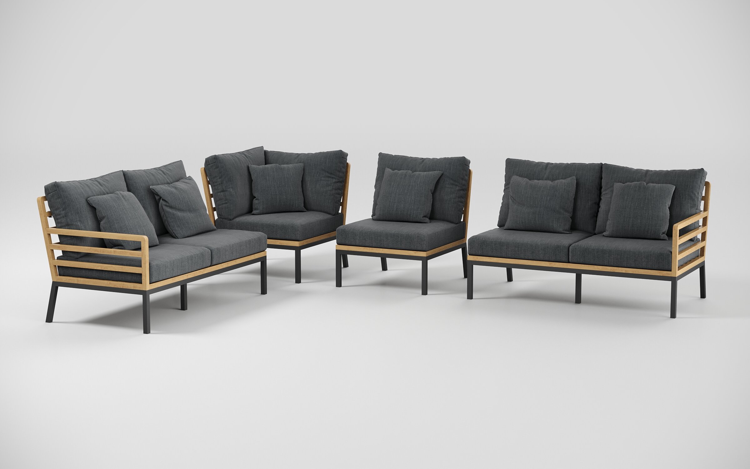 Лаунж зоны Gardenini Premium PatioCalma ML