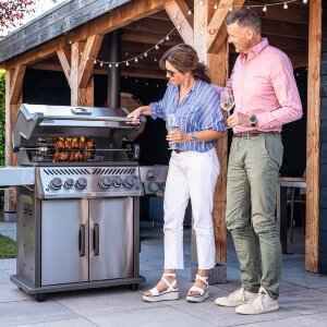 Газовый гриль Napoleon Rogue-525 SE с ИК горелкой стальной