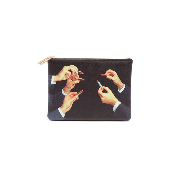 Seletti Косметичка Lipstick Black