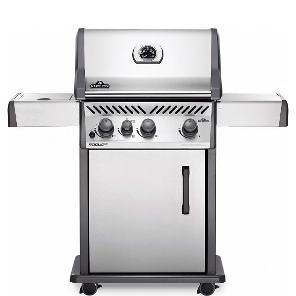 Газовый гриль Napoleon Rogue-425 XT с ИК горелкой стальной