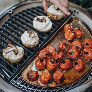 Планча для гриля Monolith Classic Pro чугунная полукруглая