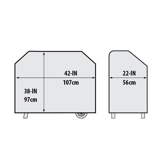 Чехол для гриля Broil King Baron Pellet 400