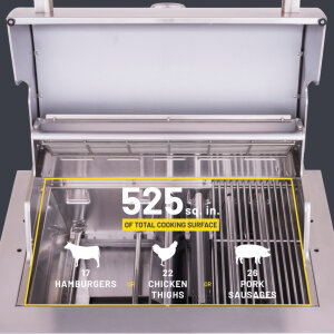 Газовый гриль Char-Broil Medallion Series 4S встраиваемый