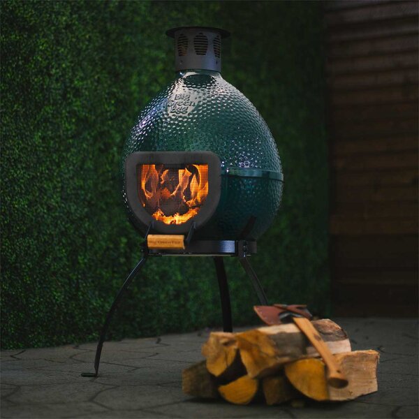 Керамический садовый камин Big Green Egg Chiminea