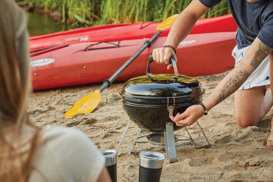 Угольный гриль Napoleon NK14K-LEG