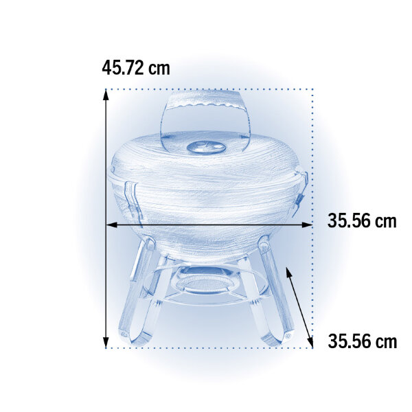 Угольный гриль Napoleon NK14K-LEG