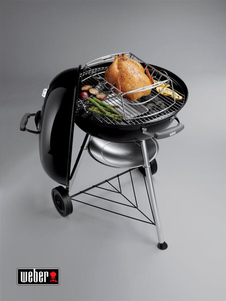 Угольный гриль Weber Compact Kettle 57 см черный