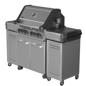 Тумба универсальная мобильная с полкой и дверью правая