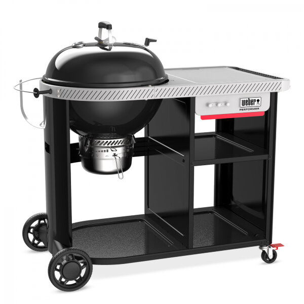 Угольный гриль Weber Performer Premium GBS 57 см черный 