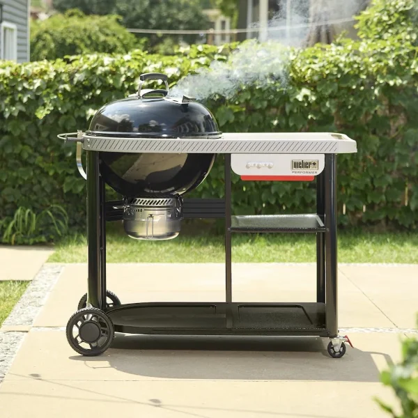 Угольный гриль Weber Performer Premium GBS 57 см черный 
