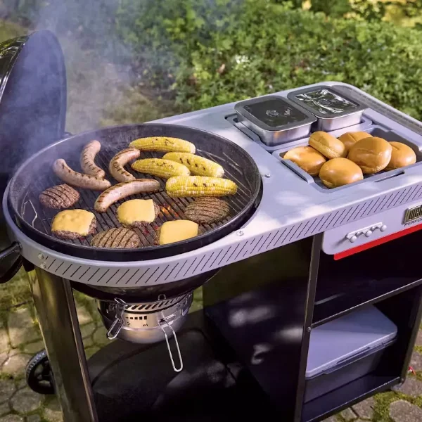 Угольный гриль Weber Performer Premium GBS 57 см черный 