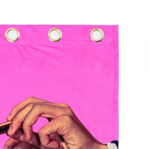 Seletti Штора Lipstick Pink