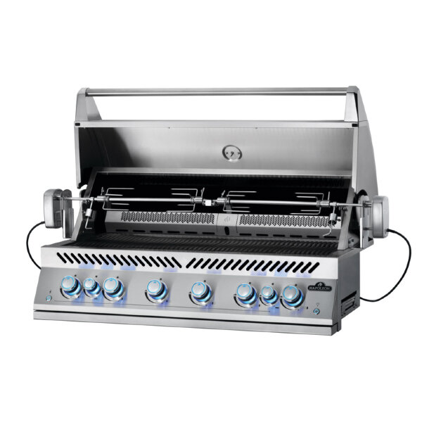 Вертел электрический Napoleon с 4-мя зажимами для гриля BIG-44