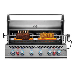 Вертел электрический Napoleon с 4-мя зажимами для гриля BIG-44