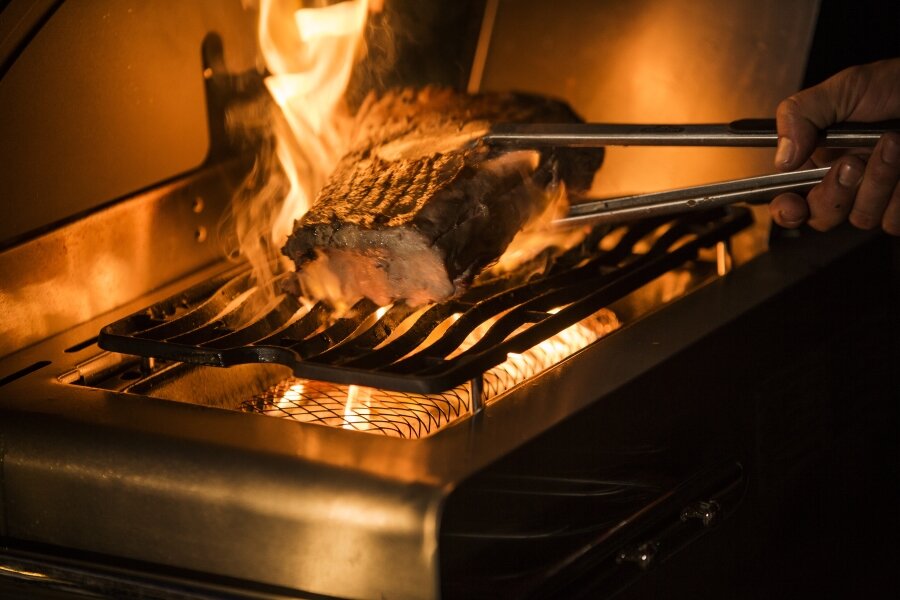 Газовый гриль Napoleon Legend-485 стальной с ИК горелкой