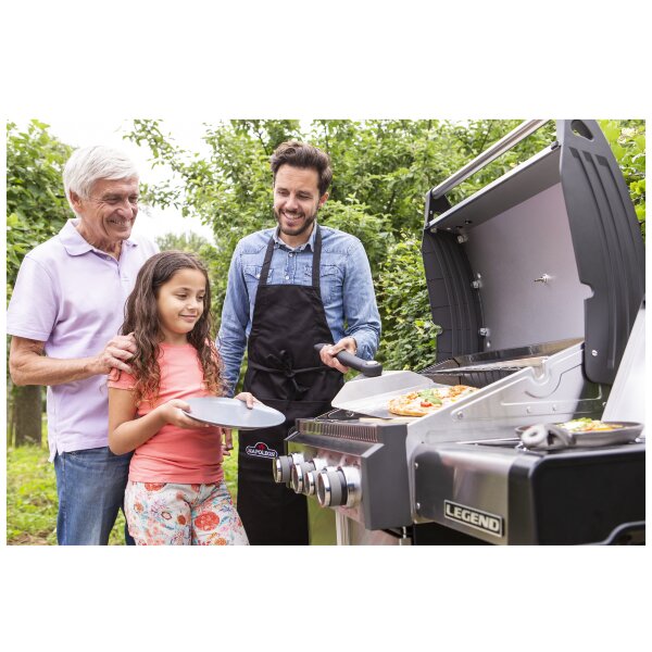 Газовый гриль Napoleon Legend-485 стальной с ИК горелкой