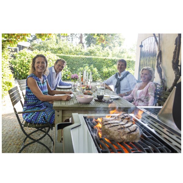 Газовый гриль Napoleon Legend-485 стальной с ИК горелкой