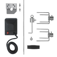 Вертел электрический Napoleon с 2-мя зажимами для грилей Rogue 365/425/525/625