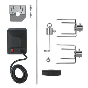 Вертел электрический Napoleon с 2-мя зажимами для грилей Rogue 365/425/525/625