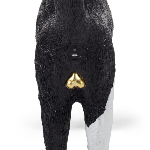 Seletti Настольная лампа Jobby The Cat Black and White