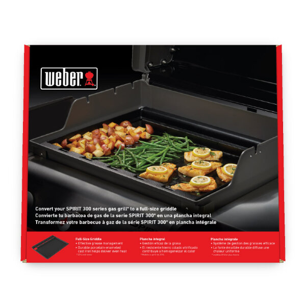 Противень чугунный для гриля Weber Spirit 300 полноразмерный