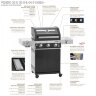 Газовый гриль Rosle Videro G3-S Vario+ черный