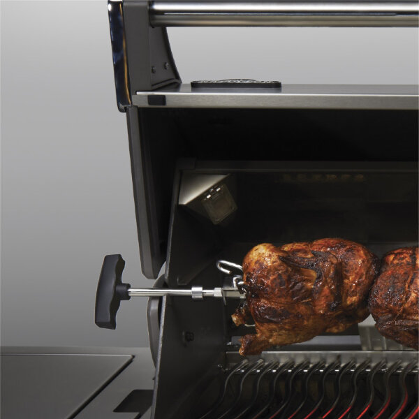 Вертел электрический Napoleon с 2-мя зажимами для грилей Legend 365/425