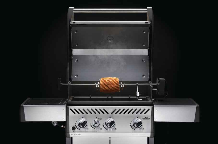 Вертел электрический Napoleon с 2-мя зажимами для грилей Legend 365/425