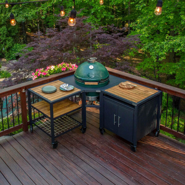 Угловой модуль Big Green Egg Frame для гриля XL