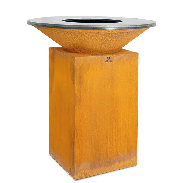 Дровяной гриль OFYR Classic 85 Corten без поленницы