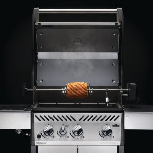 Вертел электрический Napoleon с 2-мя зажимами для грилей BIG-32