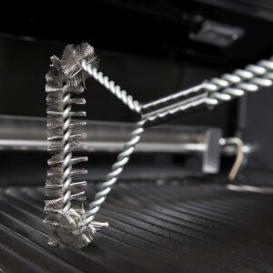 Щетка для гриля Broil King Т-образная с ворсом из нержавеющей стали