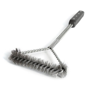 Щетка для гриля Broil King Т-образная с ворсом из нержавеющей стали