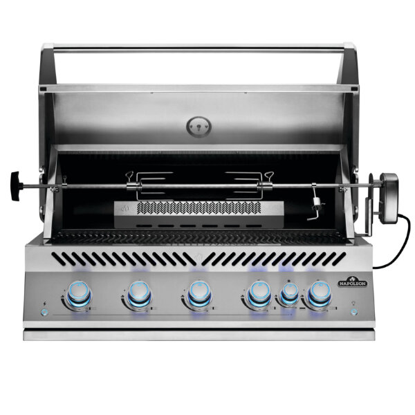 Вертел электрический Napoleon с 2-мя зажимами для грилей BIG-38