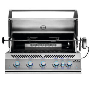 Вертел электрический Napoleon с 2-мя зажимами для грилей BIG-38