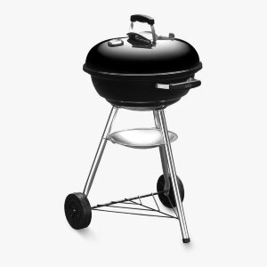Угольный гриль Weber Compact Kettle 47 см с термометром