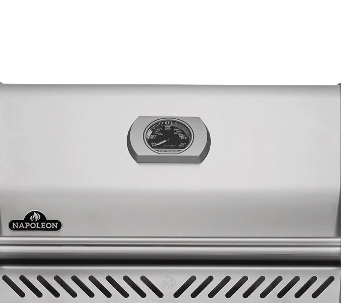 Газовый гриль Napoleon Rogue-425 с ИК горелкой стальной