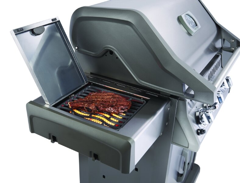 Газовый гриль Napoleon Rogue-425 с ИК горелкой стальной