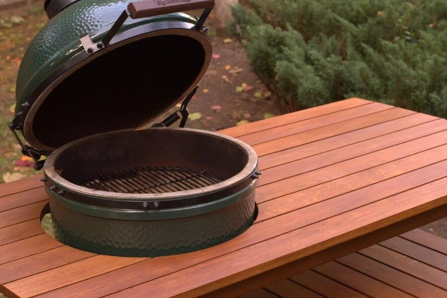 Стол Craftico для гриля Big Green Egg L светлый дуб
