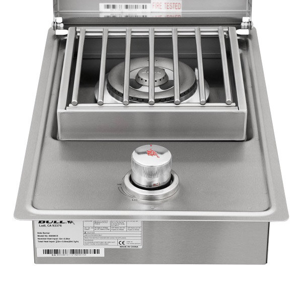 Боковая горелка Bull BBQ одинарная